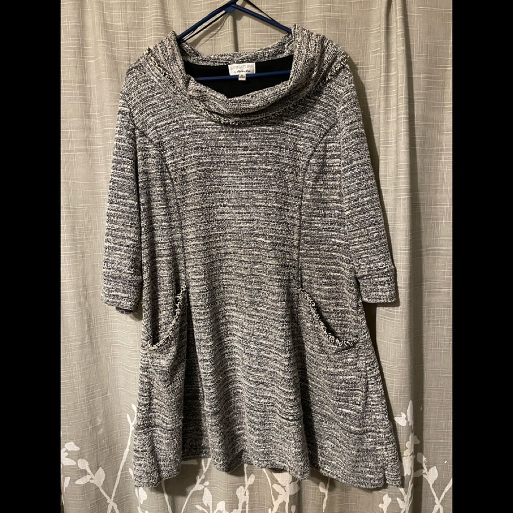 Black & White Dress Size XL